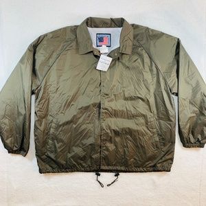 New Brown Waterproof Windbreaker - Men’s 2XL